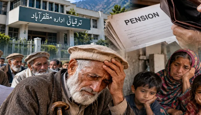 ترقیاتی اداره مظفر آباد کے پینشنرز 8 ماہ سے پینشن سے محروم گھروں میں فاقہ کشی کی نوبت 1 18 2